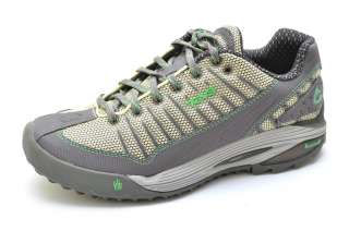   PRO Green Gray Trail Running Hiking Shoes Womens   NEW   4046  