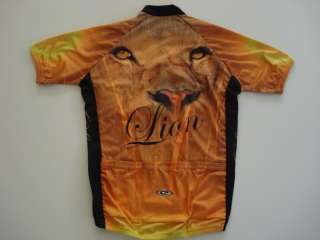 New LION Wild Collection Cycling Bike Jersey size XXL  