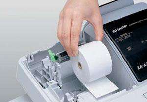   ROM) USB Cable Drawer lock key Manager key Operator key Roll of paper