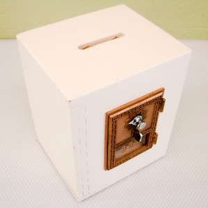 1960 ORO MFG Co Wooden Slot Drop Safe Box Combination  