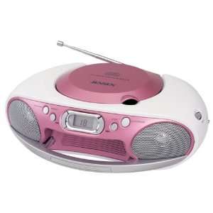   Compact Disc Player with AM/FM Radio   Pink  Players & Accessories