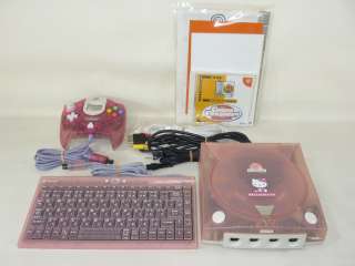 Dreamcast Sega HELLO KITTY PINK Console Boxed Import JAPAN Video Game 
