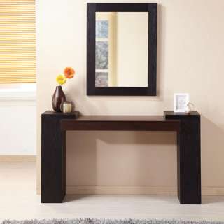 Yankton Modern 2 piece Console Table and Mirror Set  