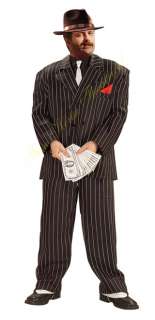   chicago gangster costume full figure adult halloween costume suit