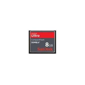 SanDisk Ultra CompactFlash/CF Card 8GB (30 MB/S) for memory & reader 