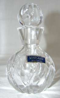 WATERFORD MARQUIS CLEAR CRYSTAL PERFUME BOTTLE WITH STOPPER NEW  