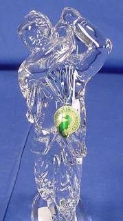 Waterford Crystal GOLFER Figurine IRELAND NIB  