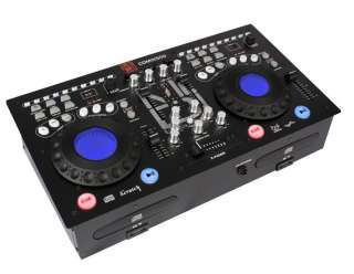 Mr DJ USA CDMIX500 Pro Dual CD/USB/SD Mixing Console  