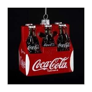  New   Pack of 6 Classic Coca Cola Six Pack Glass Bottles 