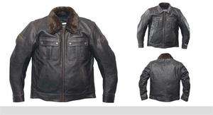 TRUIMPH JACKET JAMES DEAN BROWN LEATHER LIMITED EDITION EURO 58 US 48 