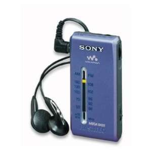   Compact Radio Walkman with Sony MDR Fontopia Ear Bud (Blue): Office