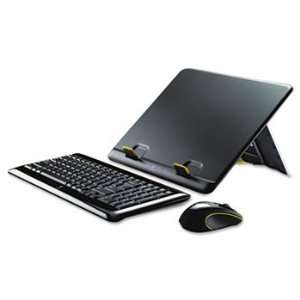  Logitechlog939000199 Mk605 Laptop Kit Keyboard Mouse Riser 