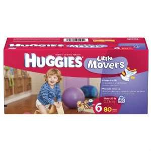 Huggies Supreme LITTLE MOVERS Baby Diapers, 3 4 5 or 6  