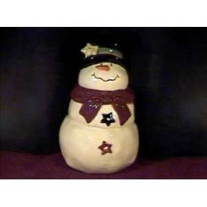  Bella Casa Snowman Cookie Jar