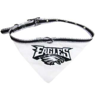 Philadelphia Eagles NFL Dog Collar Bandana   S  