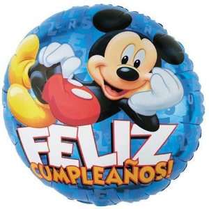  18 Mickey Mouse Feliz Cumpleanos 3 D Balloon Toys & Games