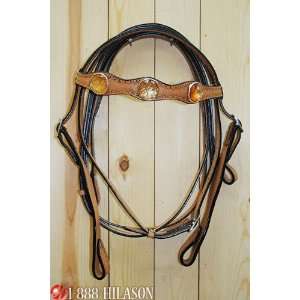   Horse Bridle With Reins With Unique Crystal Conchos