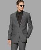    Alfani RED Suit Separates, Gray Stripe Slim Fit customer 