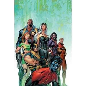   Wolverine, Storm, Bishop, Marvel Girl and X Men by Alan Davis, 48x72