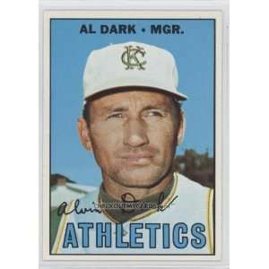  1967 Topps #389   Alvin Dark MG DP 