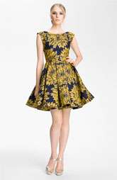 NEW Alice + Olivia Reese Pleated Frock $495.00