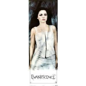  (21x62) Evanescence Amy Lee Door Music Poster Print