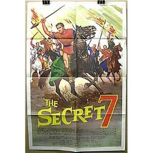  Movie Poster Secret 7 Tony Russell F999 