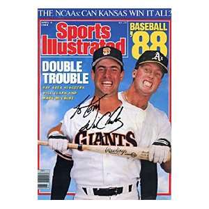 Will Clark Autographed / Signed April 4, 1988 Sports Illustrated 
