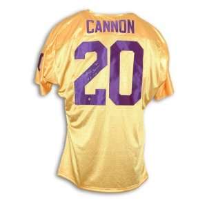 Billy Cannon LSU Autographed/Hand Signed Jersey Inscribed 20 and 