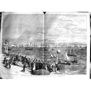   1854 Baltic War Ships Duke Wellington Charles Napier