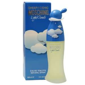 MOSCHINO LIGHT CLOUDS Perfume. EAU DE TOILETTE SPRAY 3.4 OZ / 100 ml 