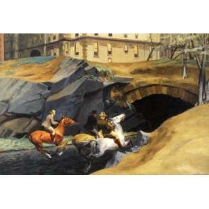 Hand Made Oil Reproduction   Edward Hopper   24 x 16 inches   Bridle 