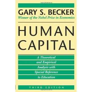   Reference to Education, 3rd Editio [Paperback] Gary S. Becker Books