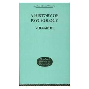   History of Psychology (9780415296106) George Sidney Brett Books