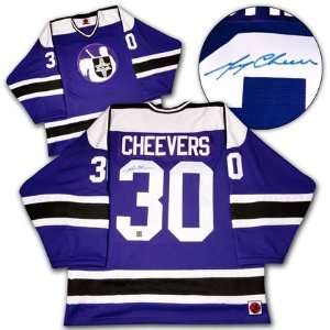 GERRY CHEEVERS Cleveland Crusaders SIGNED WHA Jersey