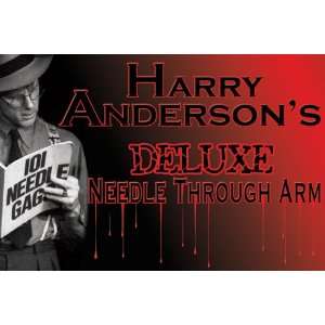    Needle Thru Arm By Harry Anderson Delux w/ DVD 