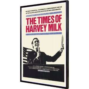 Times of Harvey Milk 11x17 Framed Poster 