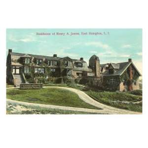 Henry James House, East Hampton, Long Island, New York Premium Giclee 