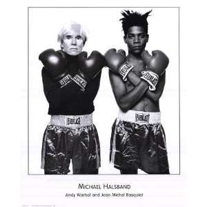  Andy Warhol and Jean Michel Basquiat Michael Halsband. 24 