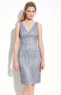 Adrianna Papell Lace Sheath Dress  