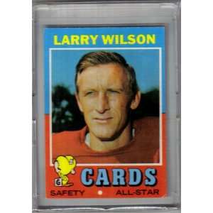  1971 Topps #20 Larry Wilson EX   EX or Better Sports 