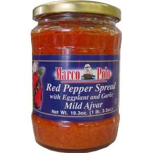 Marco Polo Mild Ajvar (Red Pepper Grocery & Gourmet Food