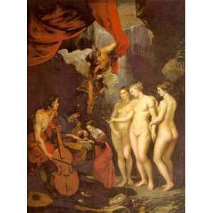 Oil Painting Education of Marie de Medici Peter Paul Rubens Hand Pai