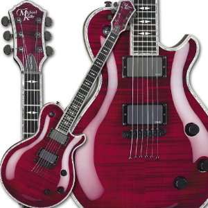  Michael Kelly Patriot Premium Red Electric Guitar Musical 