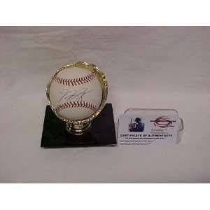 Mike Piazza Autographed New York Mets Official Major League Baseball w 