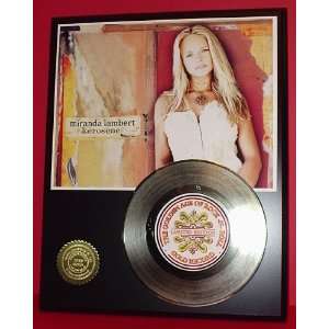Miranda Lambert 24kt Gold Record LTD Edition Display ***FREE PRIORITY 