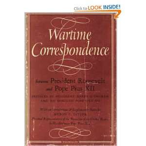   Pius XII Myron C. (Introduction & Explanatory Note) Taylor Books
