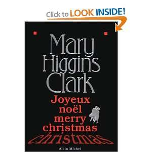  Joyeux Noël, Merry Christmas Mary Higgins Clark Books