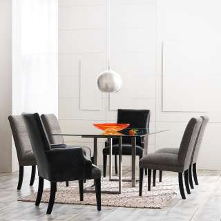   dining collection with clean lines and classic dining chairs web