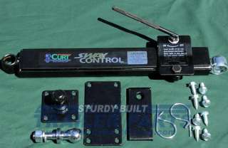 Trunnion Weight Equalizer Hitch & Ball & Lock & Sway  